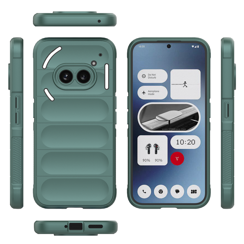 Shield Silicone - Mobile Back Cover for Nothing Phone (2a) Plus - 6.7 Inches - (INR 159 Only for prepaid orders)