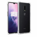 nPlusOne clear TPU back cover fitted on OnePlus 7 4G