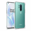 nPlusOne clear TPU back cover fitted on OnePlus 8 Pro 5G