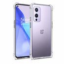 nPlusOne clear TPU back cover fitted on OnePlus 9 5G