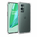 nPlusOne clear TPU back cover fitted on OnePlus 9 Pro 5G