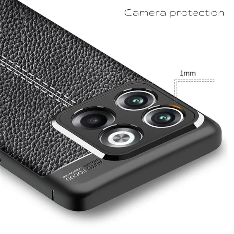 Elegant Textured - Mobile Back Cover for OnePlus 10T 5G - 6.7 Inches