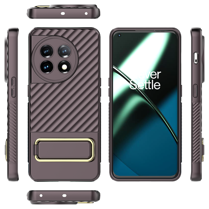 Elegant Silicone - Mobile Back Case for OnePlus 11 5G - 6.7 Inches