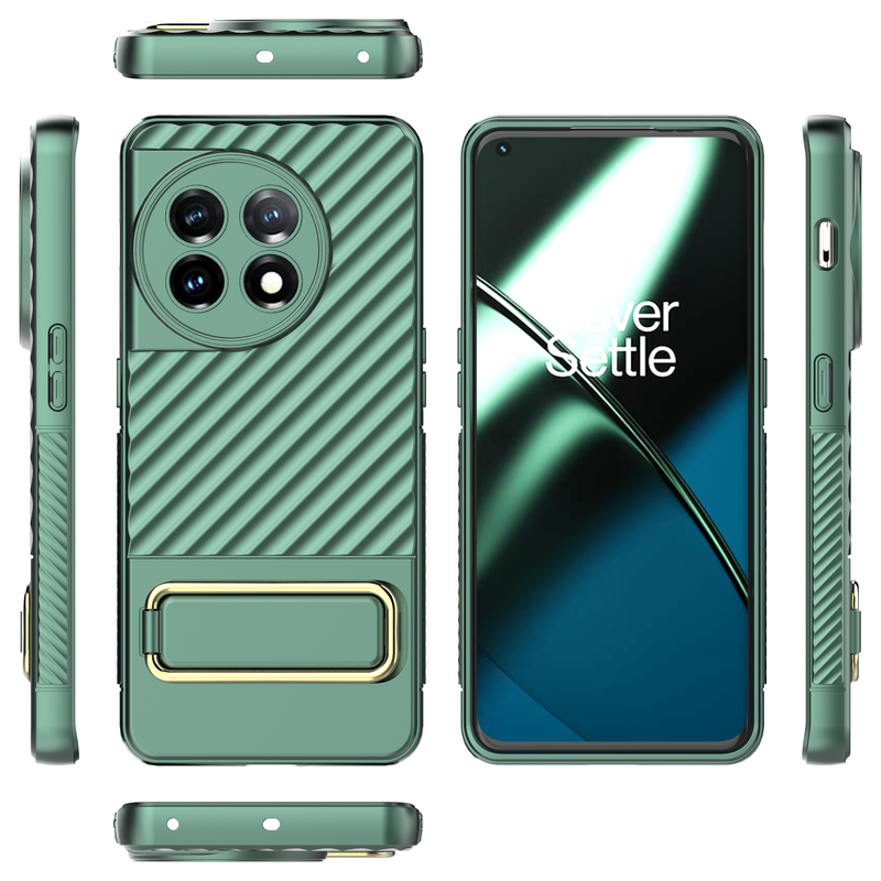 Elegant Silicone - Mobile Back Case for OnePlus 11 5G - 6.7 Inches