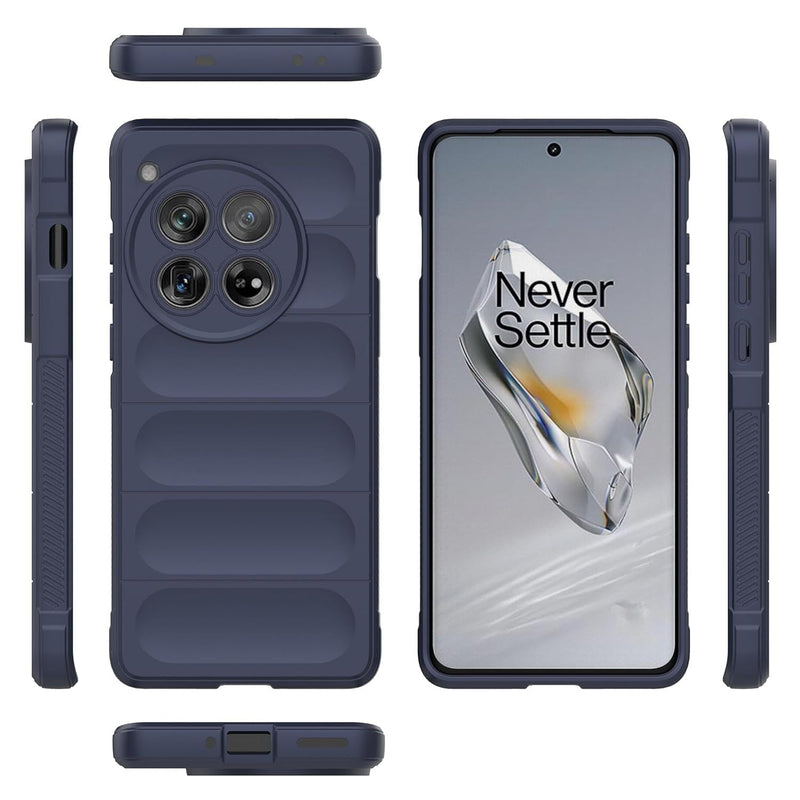 Shield Silicone - Mobile Back Cover for OnePlus 12 5G - 6.82 Inches