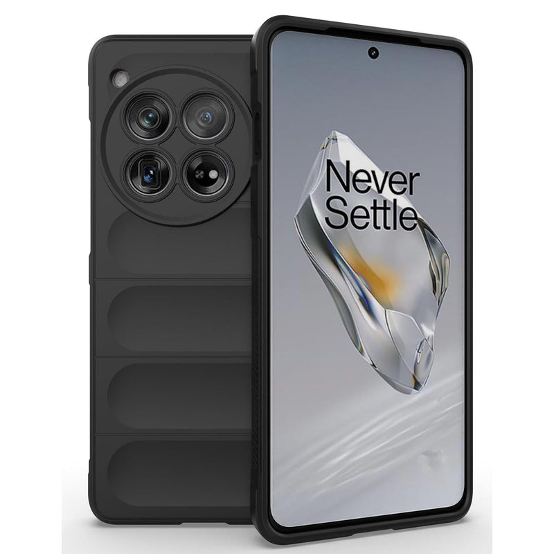 Shield Silicone - Mobile Back Cover for OnePlus 12 5G - 6.82 Inches