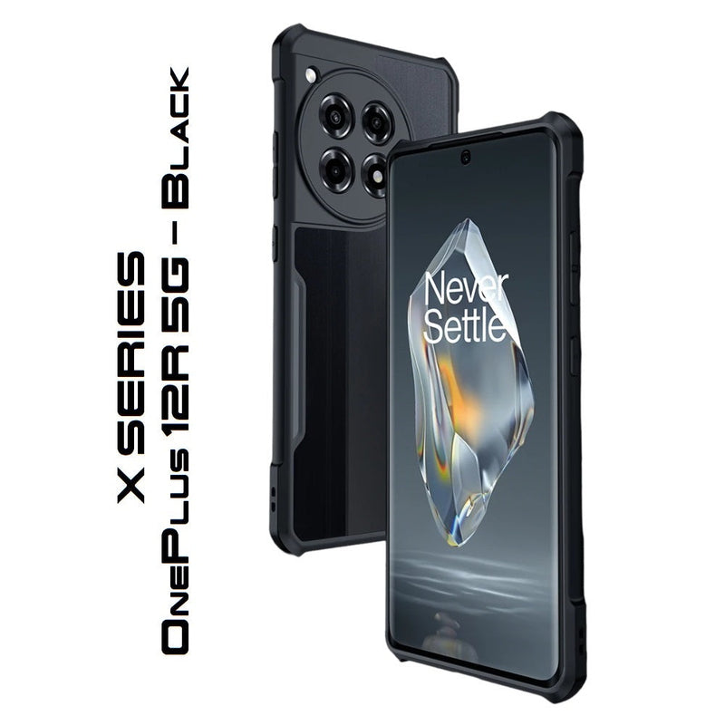 X Series - Mobile Back Case for OnePlus 12R 5G - 6.78 Inches