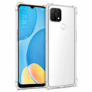nPlusOne clear TPU back cover fitted on OPPO A15S 4G