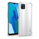 nPlusOne clear TPU back cover fitted on OPPO A16K 4G