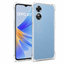 nPlusOne clear TPU back cover fitted on OPPO A17 4G