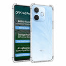 nPlusOne clear TPU back cover fitted on OPPO A5 Pro 5G