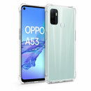 nPlusOne clear TPU back cover fitted on OPPO A53 4G
