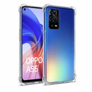 nPlusOne clear TPU back cover fitted on OPPO A55 4G