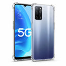 nPlusOne clear TPU back cover fitted on OPPO A55 5G