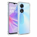 nPlusOne clear TPU back cover fitted on OPPO A78 5G