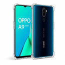 nPlusOne clear TPU back cover fitted on OPPO A9 (2020) 4G