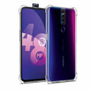 nPlusOne clear TPU back cover fitted on OPPO F11 Pro 4G