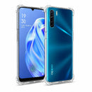 nPlusOne clear TPU back cover fitted on OPPO F15 4G