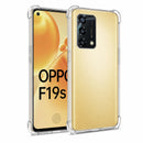 nPlusOne clear TPU back cover fitted on OPPO F19S 4G