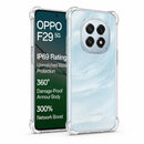 nPlusOne clear TPU back cover fitted on OPPO F29 5G