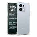 nPlusOne clear TPU back cover fitted on OPPO F31 5G