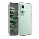 nPlusOne clear TPU back cover fitted on OPPO Reno 11 5G