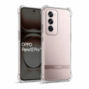 nPlusOne clear TPU back cover fitted on OPPO Reno 12 Pro 5G