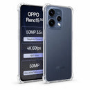nPlusOne clear TPU back cover fitted on OPPO Reno 15 5G