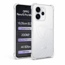 nPlusOne clear TPU back cover fitted on OPPO Reno 15 Pro Mini 5G