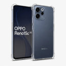 nPlusOne clear TPU back cover fitted on OPPO Reno 15C 5G