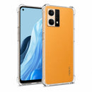 nPlusOne clear TPU back cover fitted on OPPO Reno 7 5G