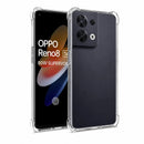 nPlusOne clear TPU back cover fitted on OPPO Reno 8 5G