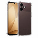 nPlusOne Clear TPU Back Cover for OPPO A6c (6.75") - Transparent Shockproof Slim Case