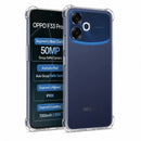 nPlusOne Clear TPU Back Cover for OPPO F33 Pro 5G (6.57") - Transparent Shockproof Slim Case