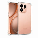 nPlusOne Clear TPU Back Cover for OPPO Find X9s 5G (6.59") - Transparent Shockproof Slim Case