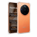 nPlusOne Clear TPU Back Cover for OPPO Find X9 Ultra 5G (6.82") - Transparent Shockproof Slim Case