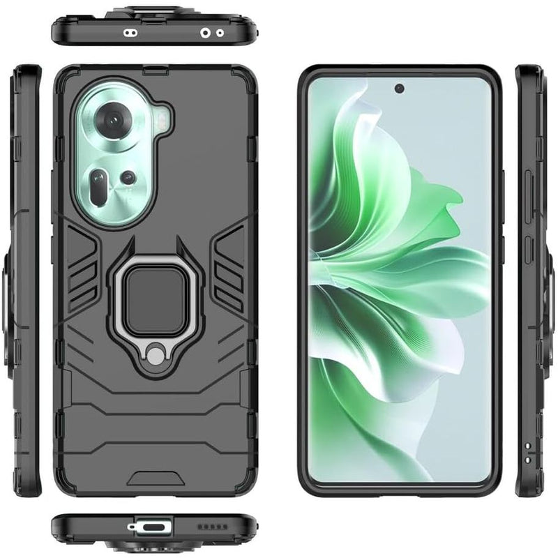 Classic Robot - Mobile Back Cover for Oppo Reno 11 5G - 6.7 Inches - (INR 259 for prepaid orders only)