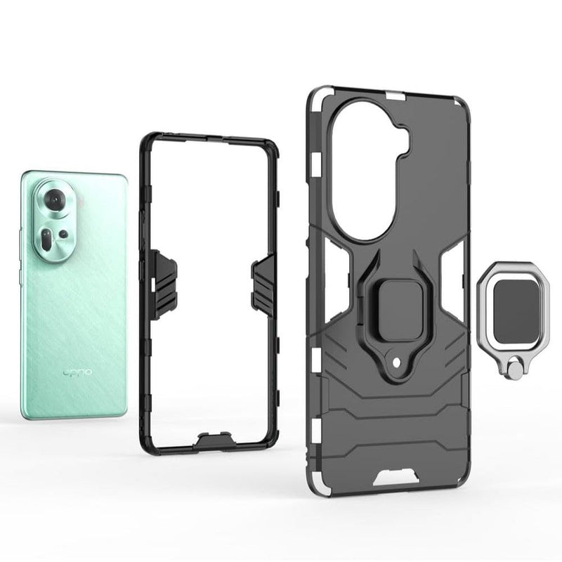 Classic Robot - Mobile Back Cover for Oppo Reno 11 5G - 6.7 Inches - (INR 259 for prepaid orders only)