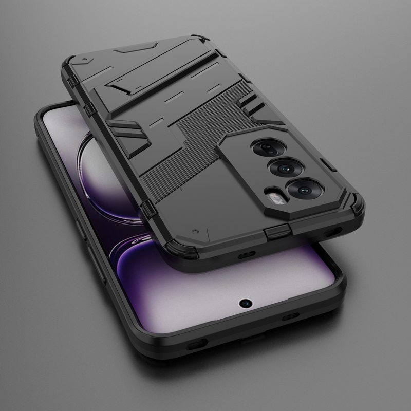 Elegant Armour - Mobile Back Case for Oppo Reno 12 5G - 6.7 Inches