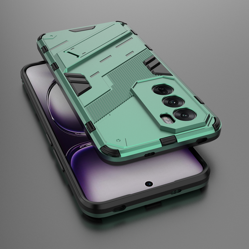 Elegant Armour - Mobile Back Case for Oppo Reno 12 5G - 6.7 Inches