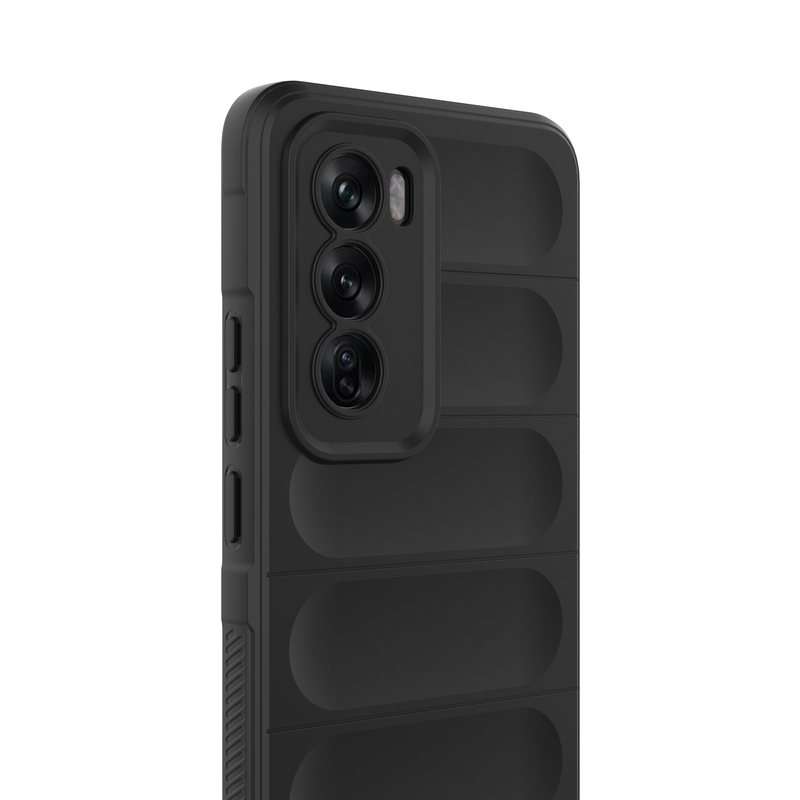 Shield Silicone - Mobile Case for Oppo Reno 12 5G - 6.7 Inches