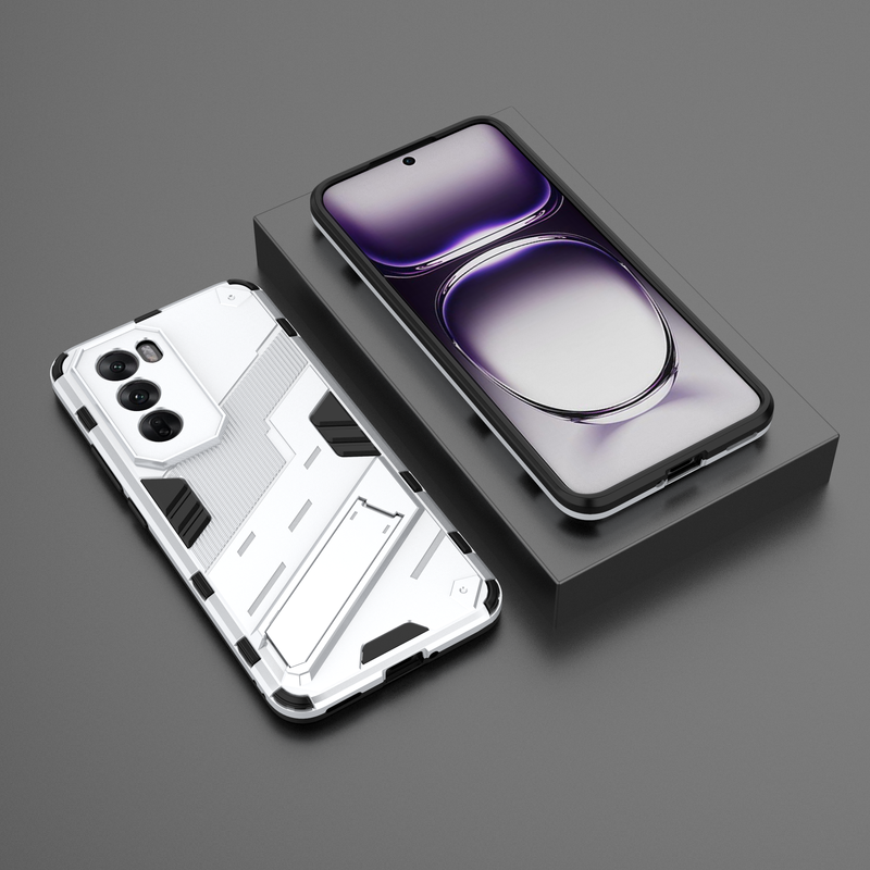 Elegant Armour - Mobile Back Case for Oppo Reno 12 5G - 6.7 Inches