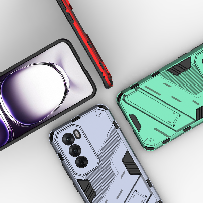 Elegant Armour - Mobile Back Case for Oppo Reno 12 5G - 6.7 Inches