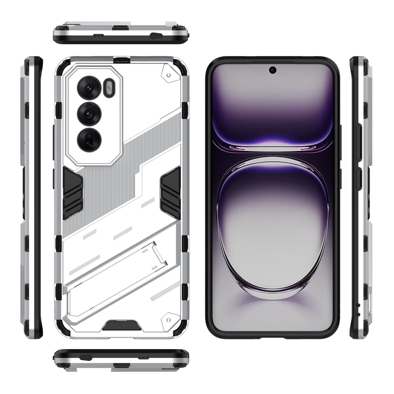 Elegant Armour - Mobile Back Case for Oppo Reno 12 5G - 6.7 Inches