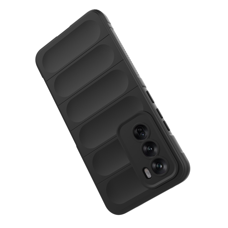 Shield Silicone - Mobile Back Cover for Oppo Reno 12 Pro 5G - 6.7 Inches
