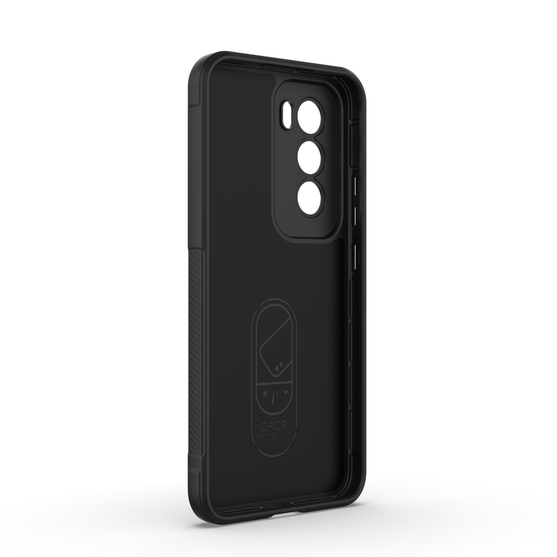 Shield Silicone - Mobile Back Cover for Oppo Reno 12 Pro 5G - 6.7 Inches