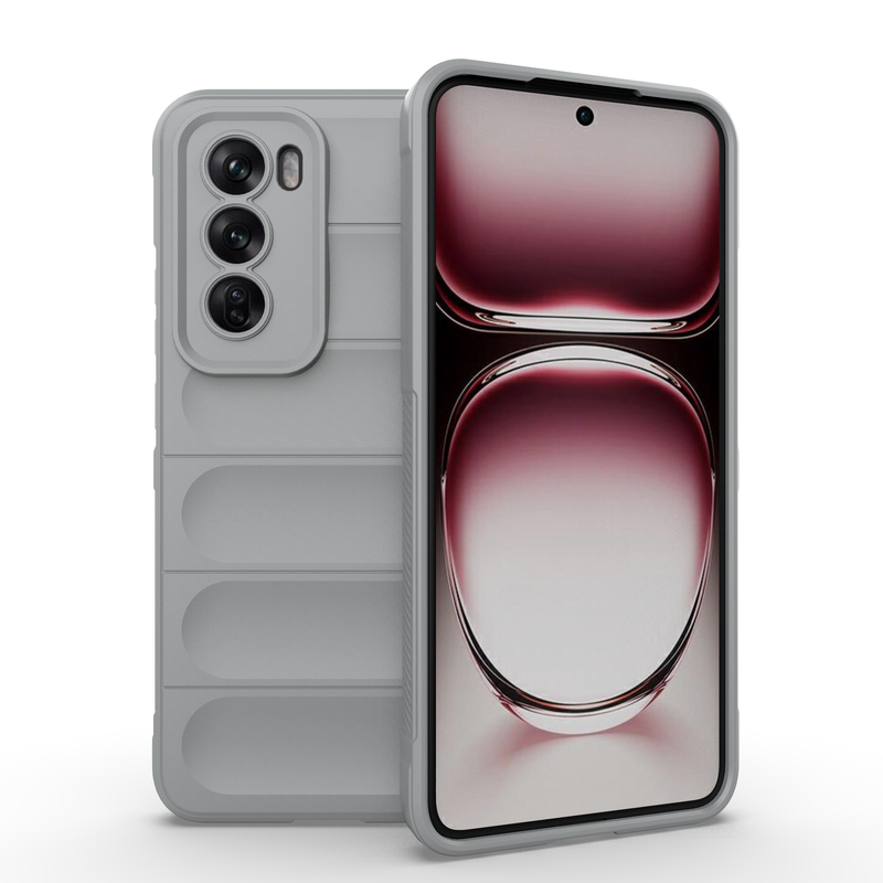 Shield Silicone - Mobile Back Cover for Oppo Reno 12 Pro 5G - 6.7 Inches
