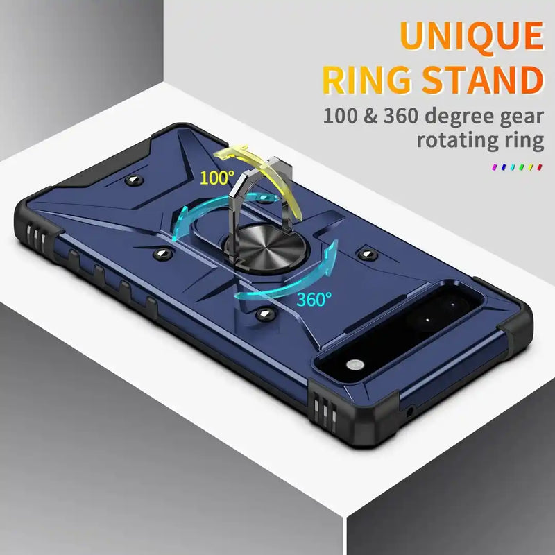 Oynx Robot - Mobile Back Case for Google Pixel 6A 5G - 6.1 Inches - (INR 299 For Prepaid Order Only)