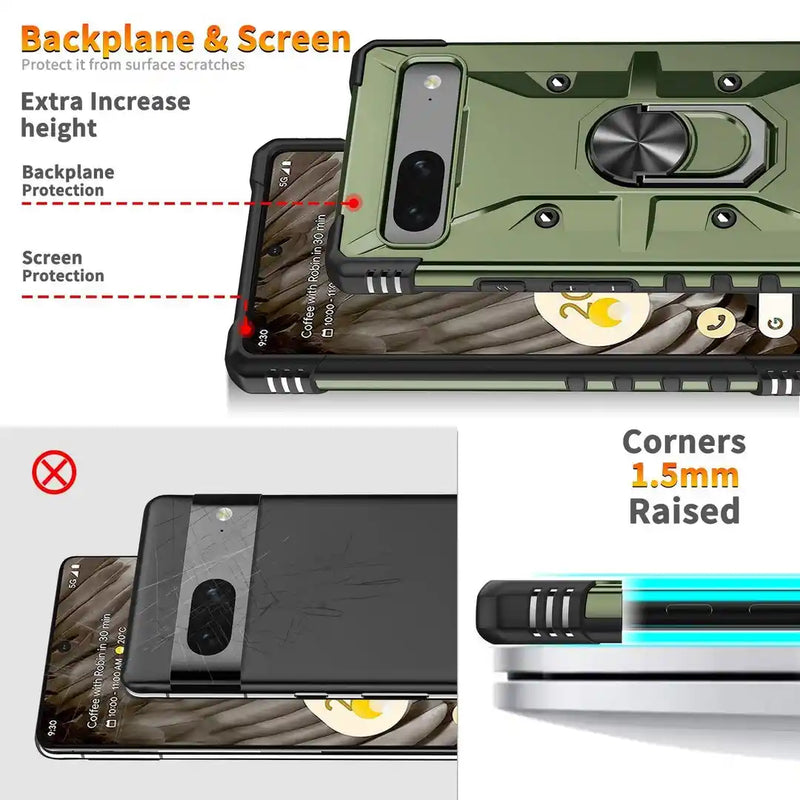 Oynx Robot - Mobile Back Case for Google Pixel 7 5G - 6.3 Inches - (INR 299 For Prepaid Order Only)