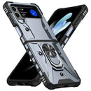 Onyx Robot Back Case for Samsung Galaxy Z Flip3 5G (6.7") | Shockproof Case | Ring Holder Case | Traveller Case
